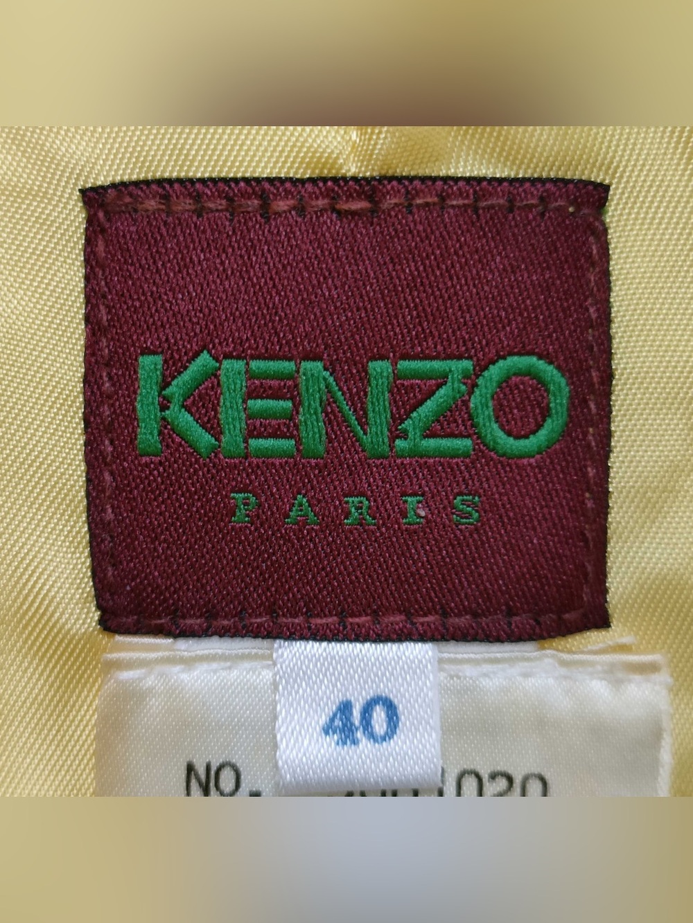 Kenzo Yellow Jacket and Skirt Set - Picture 9 of 9